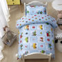 Nursery 4 Piece Suit Bedding Set Baby Bedsheet, 100% Cotton Reactive Printingbedding Sets/