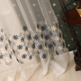 Home Decor Embroidered Sheer Fabric,Super Soft Living Room SetsPara Sala Church Curtains For Hospital#