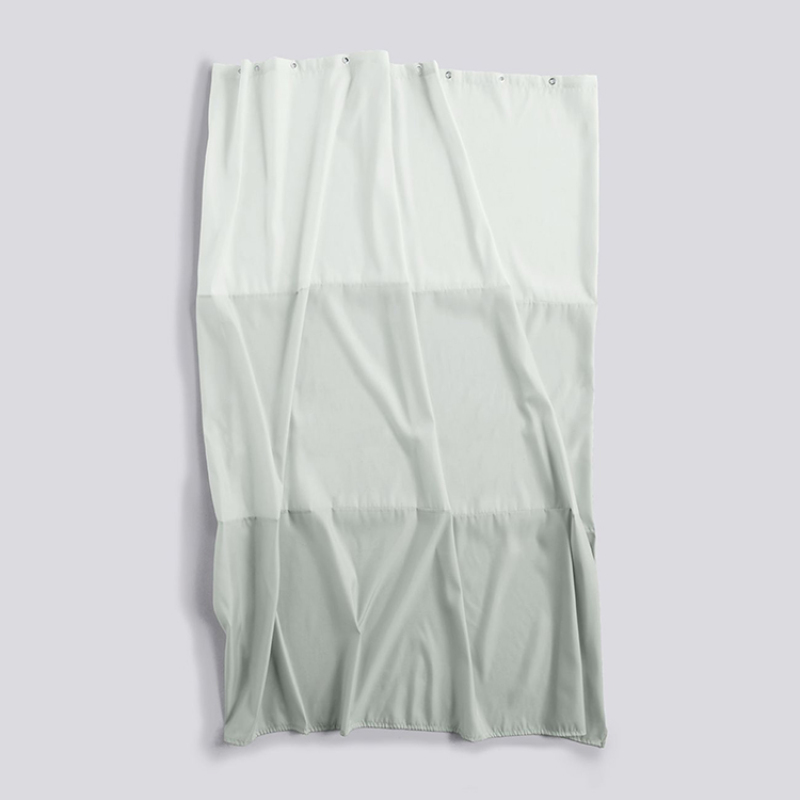 waterproof polyester bathroom curtain 3 solid color splicing shower curtain