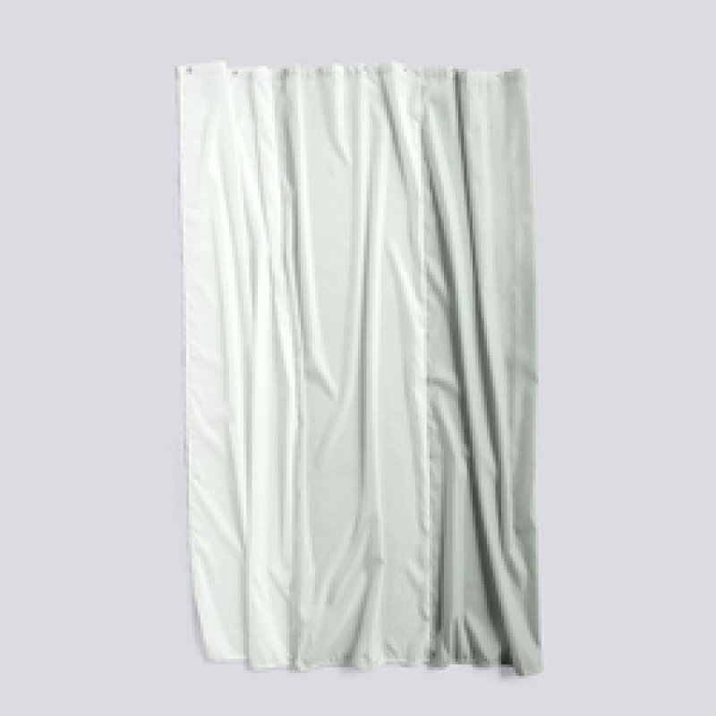 waterproof polyester bathroom curtain 3 solid color splicing shower curtain