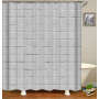 Wholesale special price custom 3d printed Christmas bathroom elegant shower curtain polyester and mat sett/