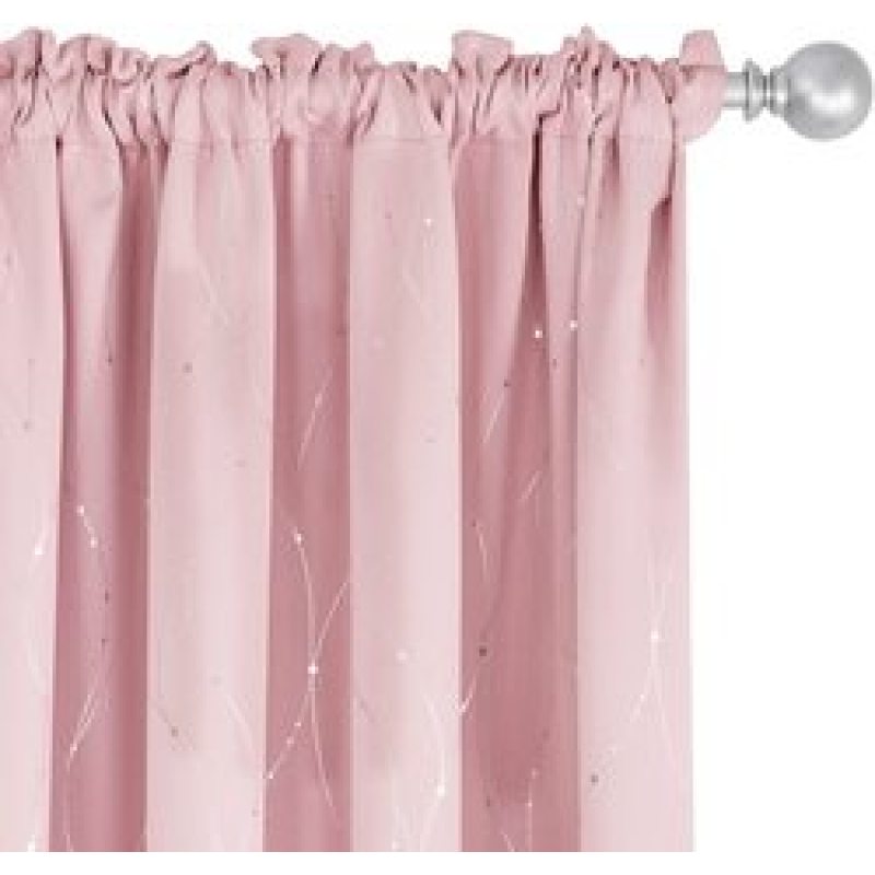 new Nordic simple bronzing curtains dark green blackout curtains,Thermal insulation shading bronzing printing curtains/
