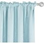 new Nordic simple bronzing curtains dark green blackout curtains,Thermal insulation shading bronzing printing curtains/