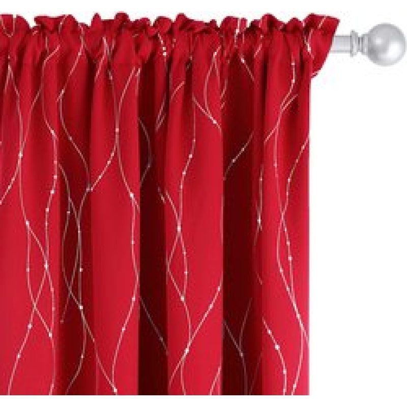 new Nordic simple bronzing curtains dark green blackout curtains,Thermal insulation shading bronzing printing curtains/
