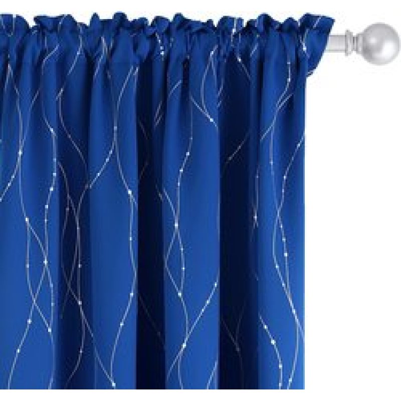 new Nordic simple bronzing curtains dark green blackout curtains,Thermal insulation shading bronzing printing curtains/