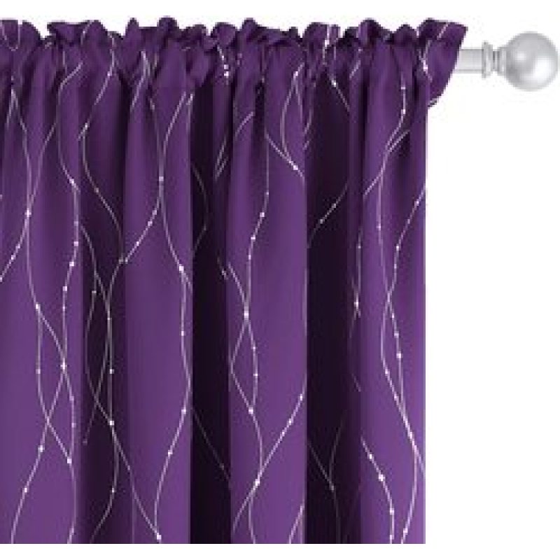 new Nordic simple bronzing curtains dark green blackout curtains,Thermal insulation shading bronzing printing curtains/
