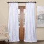 100% polyester white blackout faux silk ice children curtains