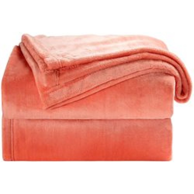High-end supply Super Soft Coral Fleece Blanket Flannel for Sofa Blankets Fall Winter Sheet Cozy#