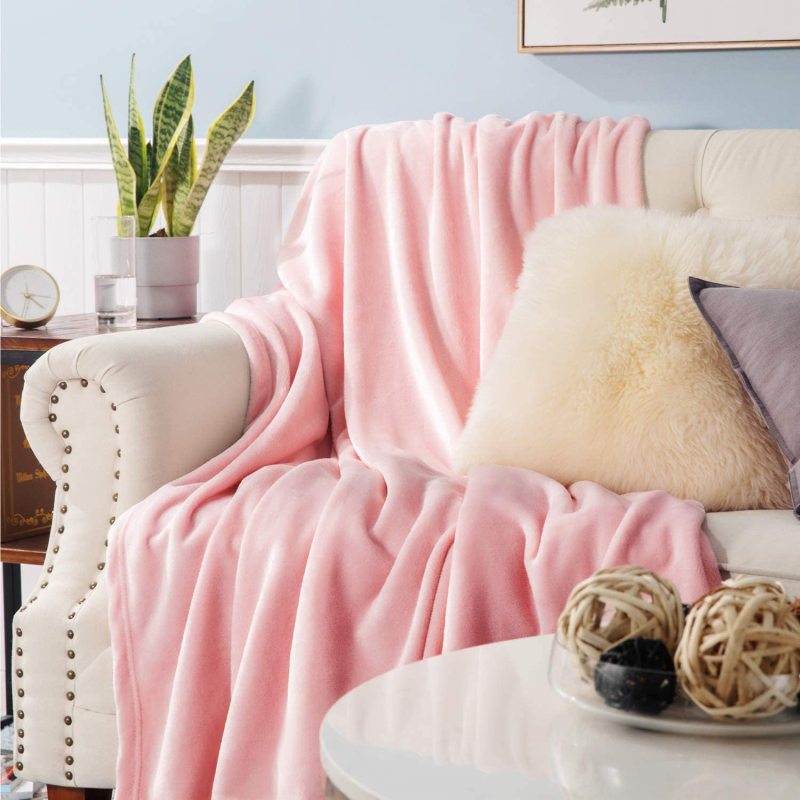 High-end supply Super Soft Coral Fleece Blanket Flannel for Sofa Blankets Fall Winter Sheet Cozy#