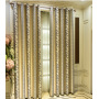 Modern soundproof fancy Blackout Window Curtain And Drapes Patterns