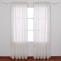 top quality beautiful floral embroidered european sheer voile curtain