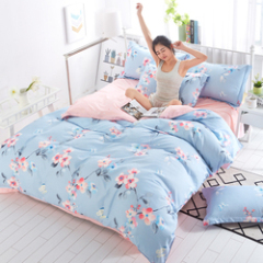 Wholesale Custom Print Comforter  Bedding Sets, Korean Quilted Bedding Sets Queen Comforter/