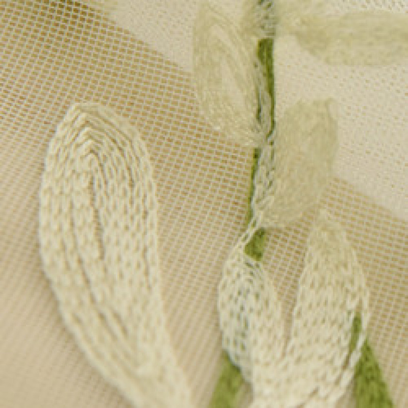 Living Room Used  Lace Embroidery Curtains,Super Soft Sheer  Curtains Embroidery/