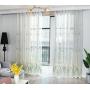 Living Room Used  Lace Embroidery Curtains,Super Soft Sheer  Curtains Embroidery/