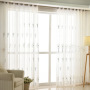 Living Room Used  Lace Embroidery Curtains,Super Soft Sheer  Curtains Embroidery/