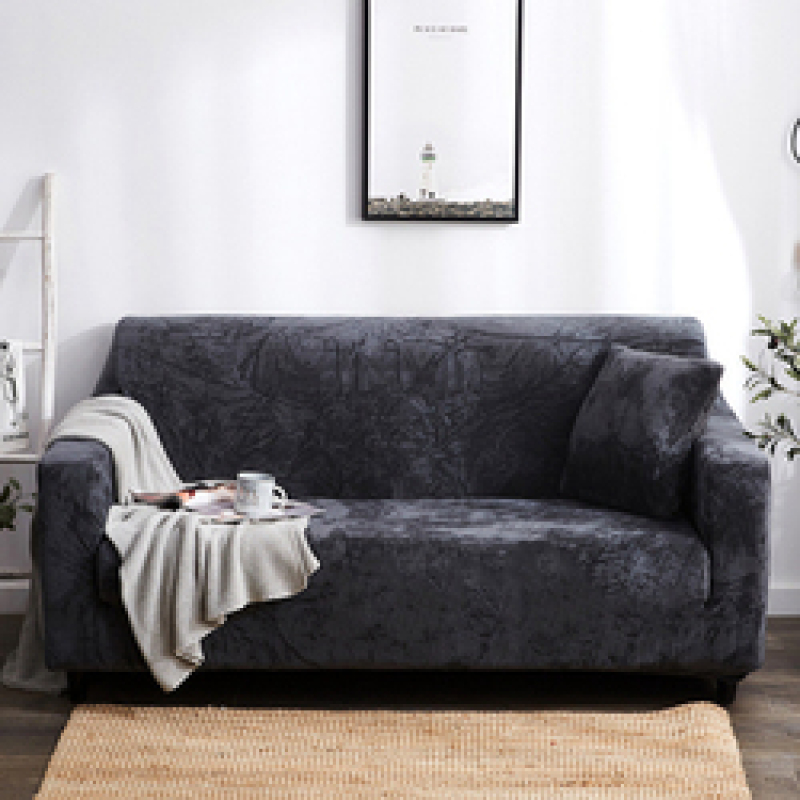 New Products Elastic Slip Sofa Cover, New Products Velvet Cover L Shape Sofa/