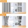 Popularity polyester curtain fabric linen blackout fresh blackout curtains silver/orange/pink plain blackout curtain 750 meter