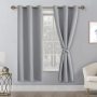 Popularity polyester curtain fabric linen blackout fresh blackout curtains silver/orange/pink plain blackout curtain 750 meter