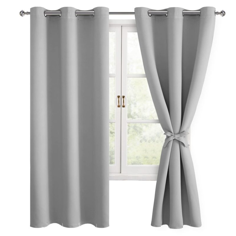 Popularity polyester curtain fabric linen blackout fresh blackout curtains silver/orange/pink plain blackout curtain 750 meter