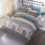 Dot Stripe Bed Set Luxury, Bed Comforter Set Bedding#