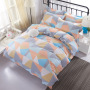 Dot Stripe Bed Set Luxury, Bed Comforter Set Bedding#