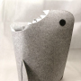 Amazon Cartoon shark felt 41*35*58CM Laundry basket sundry storage bag 490g basket Desktop bucket
