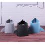 Amazon Cartoon shark felt 41*35*58CM Laundry basket sundry storage bag 490g basket Desktop bucket