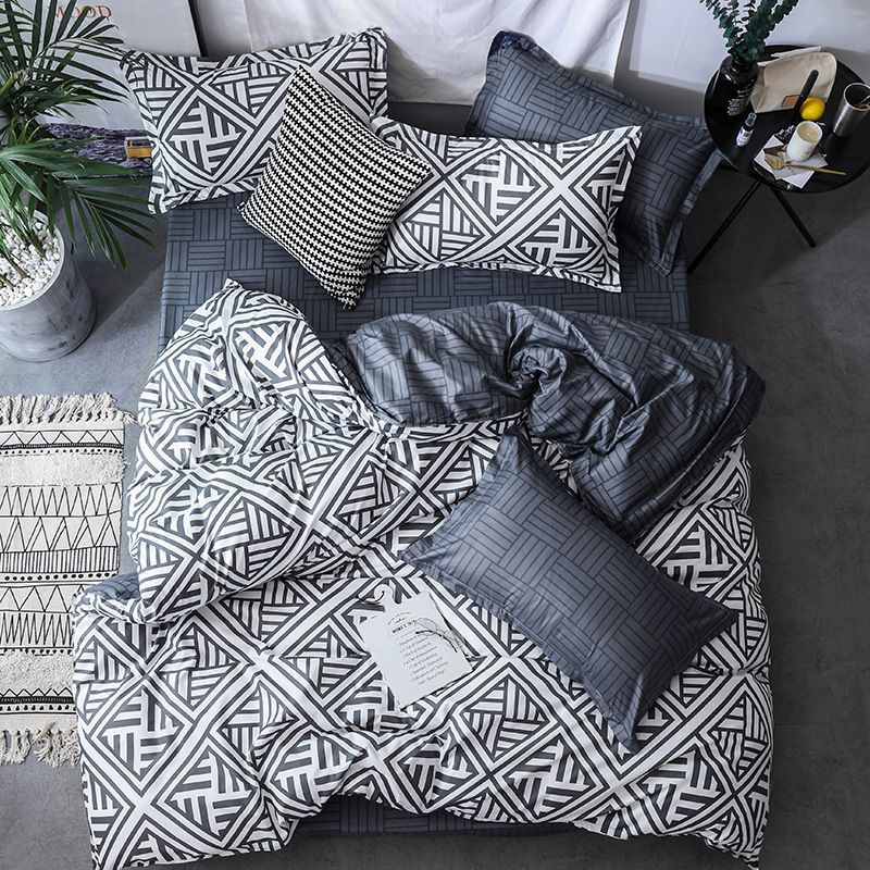 Stock Children Bedding Sets Queen Comforter, bed sheets cotton bedding set printed/