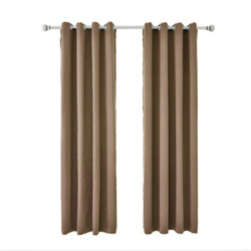 Made In China Curtain Fabric 3 Pass Blackout Gardinen, Home Textile Grommet Gardinen/