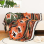 Tribal Blankets Indian Outdoor Rugs Camping Picnic Blanket Boho Decorative Bed Blankets Plaid Sofa Mats Travel Rug Tassels Linen