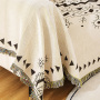 Tribal Blankets Indian Outdoor Rugs Camping Picnic Blanket Boho Decorative Bed Blankets Plaid Sofa Mats Travel Rug Tassels Linen