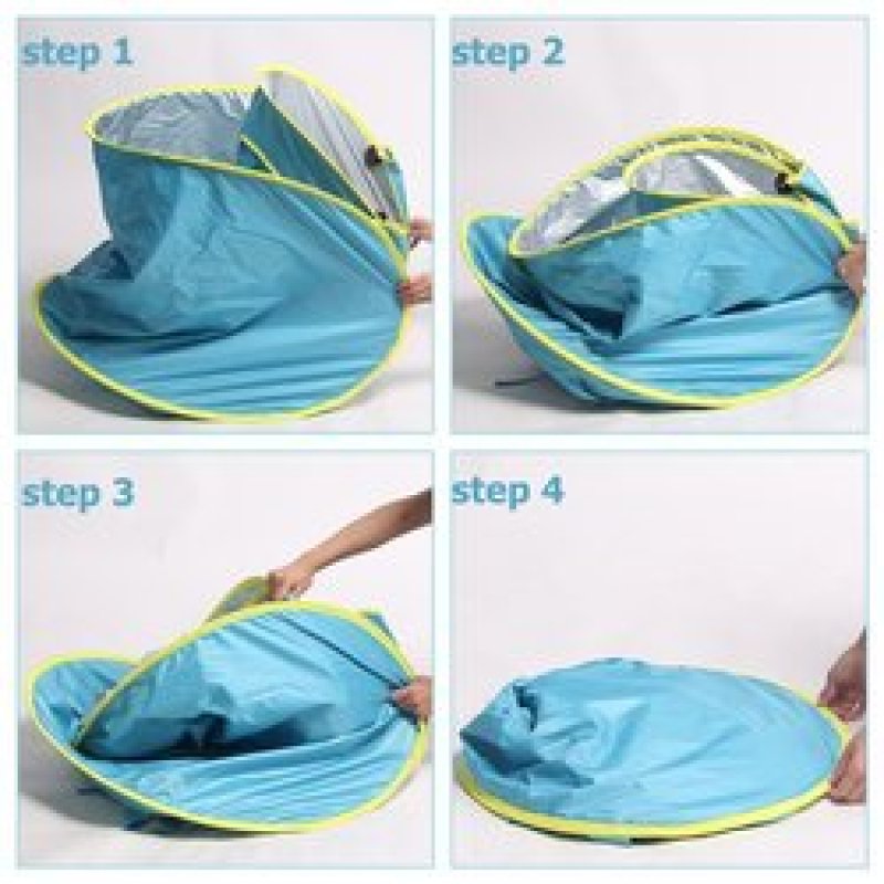 Baby Beach Tent Portable Shade Pool UV Protection Sun Shelter for Infant Outdoor Child Swimming Pool Game Play House Tent Toys