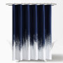 Ensembles de salle de bain en promotion sur Amazon&nbsp;: rideau de douche imprimé personnalisé, rideau de douche imprimé dégradé de couleur unie/
