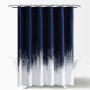 Ensembles de salle de bain en promotion sur Amazon&nbsp;: rideau de douche imprimé personnalisé, rideau de douche imprimé dégradé de couleur unie/