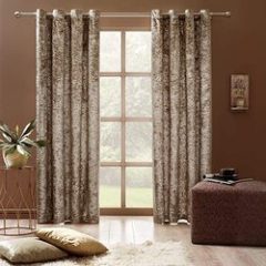 Amazon UK Hot Selling Wholesale Luxury Crushed Velvet Curtain for The Living Room, 90x90 Inches Crushed Velvet Curtain#