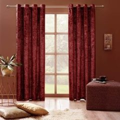 Amazon UK Hot Selling Wholesale Luxury Crushed Velvet Curtain for The Living Room, 90x90 Inches Crushed Velvet Curtain#