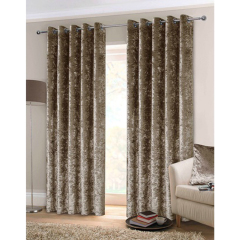 Amazon UK Hot Selling Wholesale Luxury Crushed Velvet Curtain for The Living Room, 90x90 Inches Crushed Velvet Curtain#