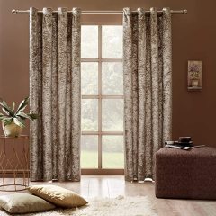 Amazon UK Hot Selling Wholesale Luxury Crushed Velvet Curtain for The Living Room, 90x90 Inches Crushed Velvet Curtain#