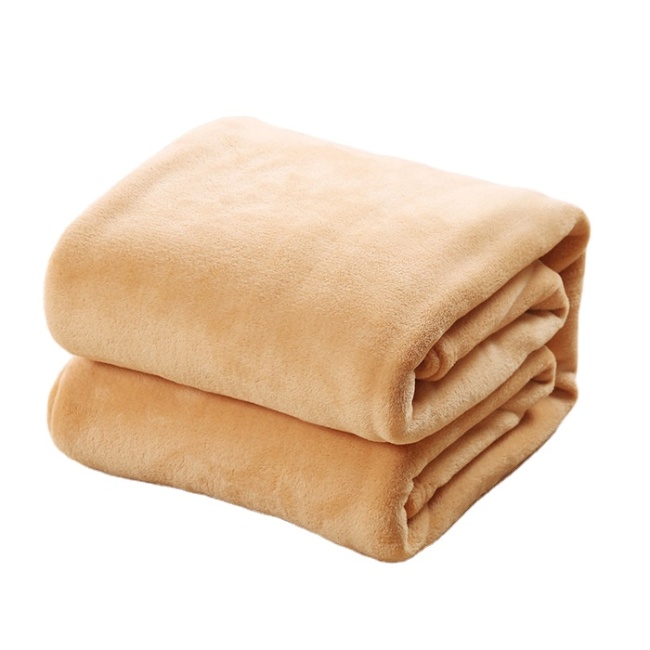 Super Soft Keep Warm Flannel Blanket Large Size Solid Color Home Sofa Bedding Office Car Blanket Home Textile/
