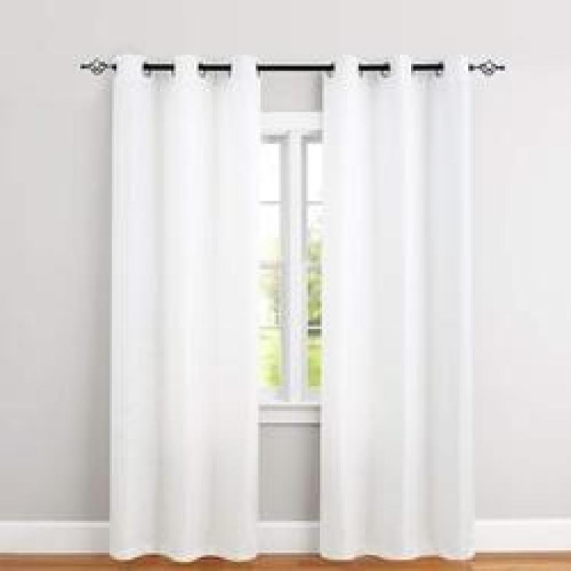 Waffle Woven Textured Short Window Curtain for Bathroom,Waterproof Half Window Kitchen Cafe Curtains