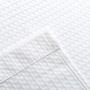 Waffle Woven Textured Short Window Curtain for Bathroom,Waterproof Half Window Kitchen Cafe Curtains