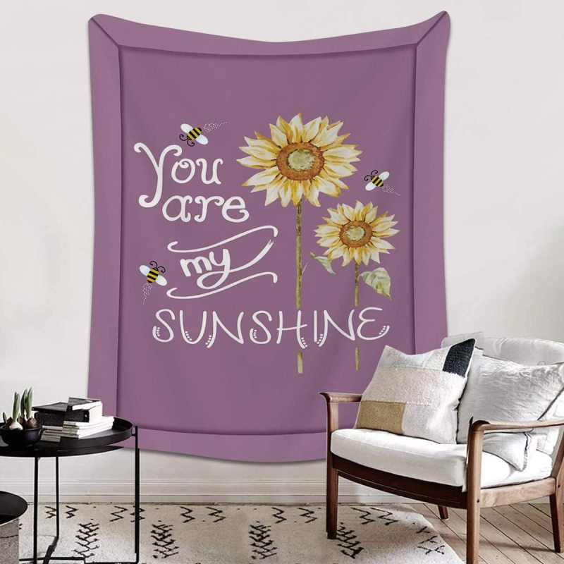 Amazon hot selling custom sunflower flower print fleece plush blanket,Comfortable sofa covered with blanket/