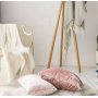 Velvet Plain Cushion Cover For Living Room, Large Decoration Seating Cushions/