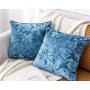 Velvet Plain Cushion Cover For Living Room, Large Decoration Seating Cushions/