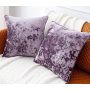 Velvet Plain Cushion Cover For Living Room, Large Decoration Seating Cushions/