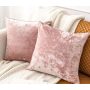 Velvet Plain Cushion Cover For Living Room, Large Decoration Seating Cushions/