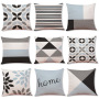 Car Sofa Pillow Cushion Geometric Pattern, Explosion Models Warm Geometric Home Cotton Pillow /