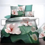 Stock Cotton Bedding Sheet Set, Flower And Butterfly Bedding Set/