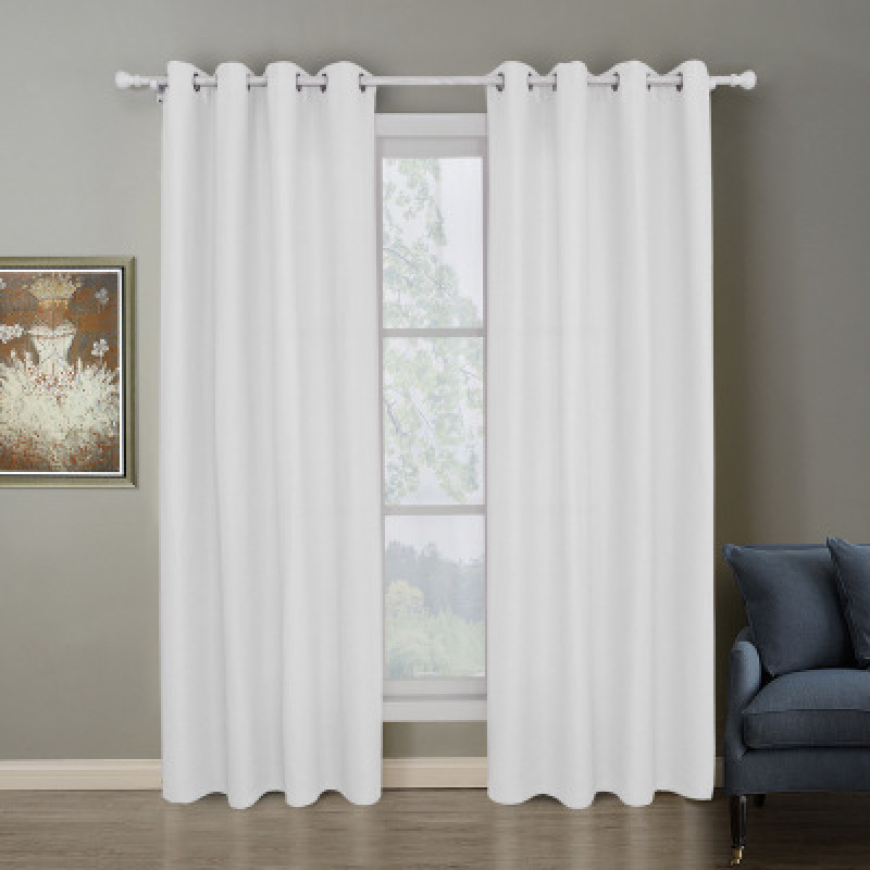 그로밋이있는 방 어둡게 커튼 정전 단열 소음 감소 성인용 음영 쌍 침실 어린이 아기 소녀