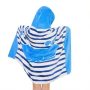 Cartoon Kids Hooded Children Bath Hooded Towel,Swim Towels Quick Drying Bath Towel#